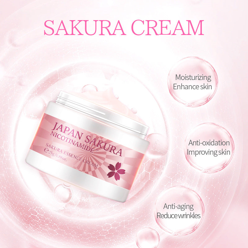 Lacco Cherry Blossom Essence Cream 25g