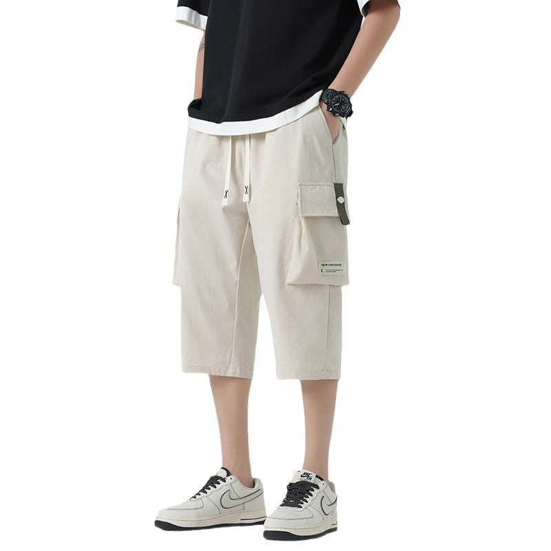 Summer Casual Sports Loose Fashion Work Clothes Men's Pants