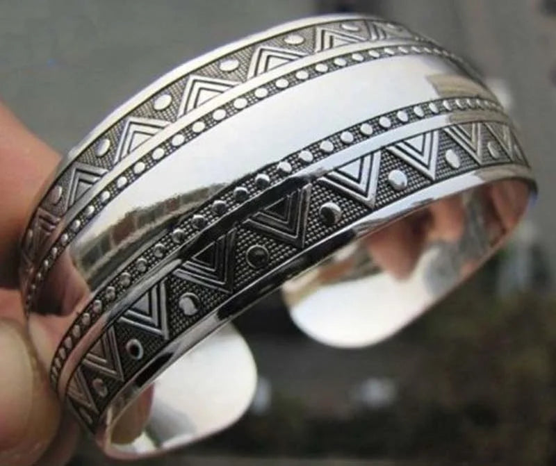 Plated Tibetan Turtle Shaped bangles Bracelet Women Cuff Bangle Antique Silver Adjustable Jewelry Gift Bracelets