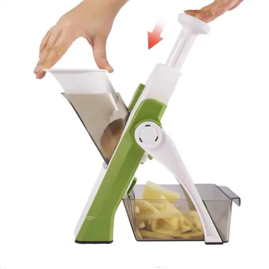 Cross-border Direct Selling Multi-functional Vegetable Cutter Hand Guard Potato Shredded Vegetable Cutter Shredded Grated Garlic Grated Ginger Vegetable Cutter