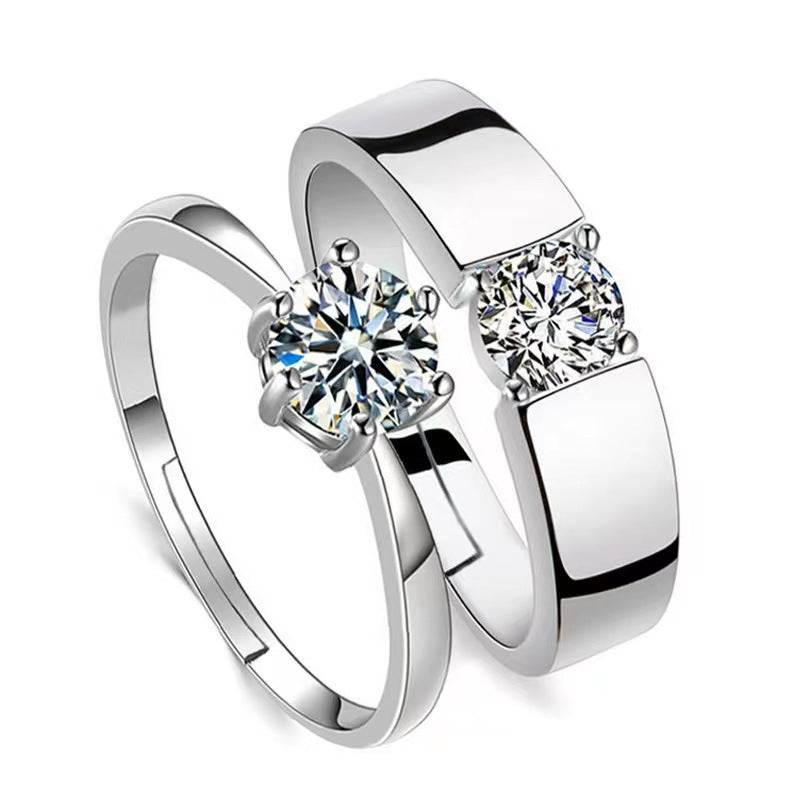 Opening Wedding Simulation Diamond Ring