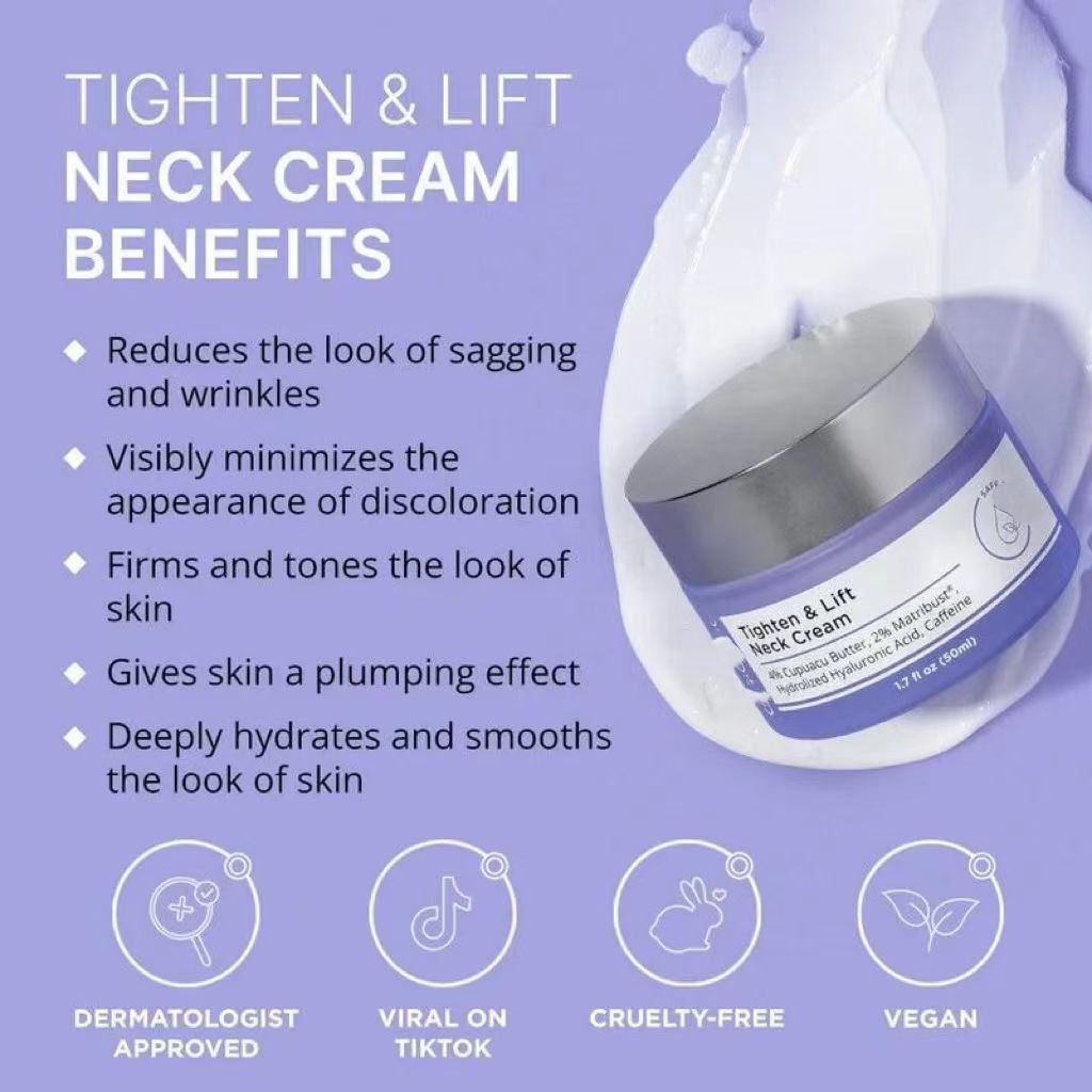 Tighten Lift Neck Cream Neck Tightening Cream Anti-Aging Neck Cream Tightening