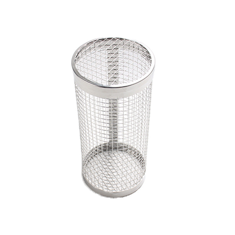 Cylindrical Barbecue Basket Net Rolling Barbecue Tools 304 Stainless Steel