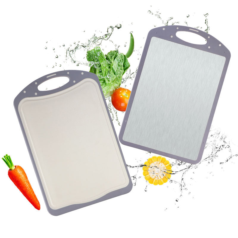 Explosions 304 Stainless Steel Cutting Board Plastic Thickened Cutting Board Kneading Chopping Board Chopping Board Kitchen Household