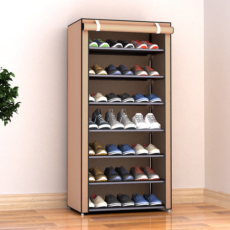 Shoe Rack Dustproof Storage Shoe Cabinet Multi-layer Small Shoe Rack Dormitory Hall Storage Rack Simple