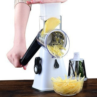 Hand Rock Vegetable Cutter, Fruit And Vegetable Grater, Potato Slicing And Peeling Machine, Kitchen Multi-function Shredded Vegetable Cutter