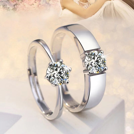 Opening Wedding Simulation Diamond Ring