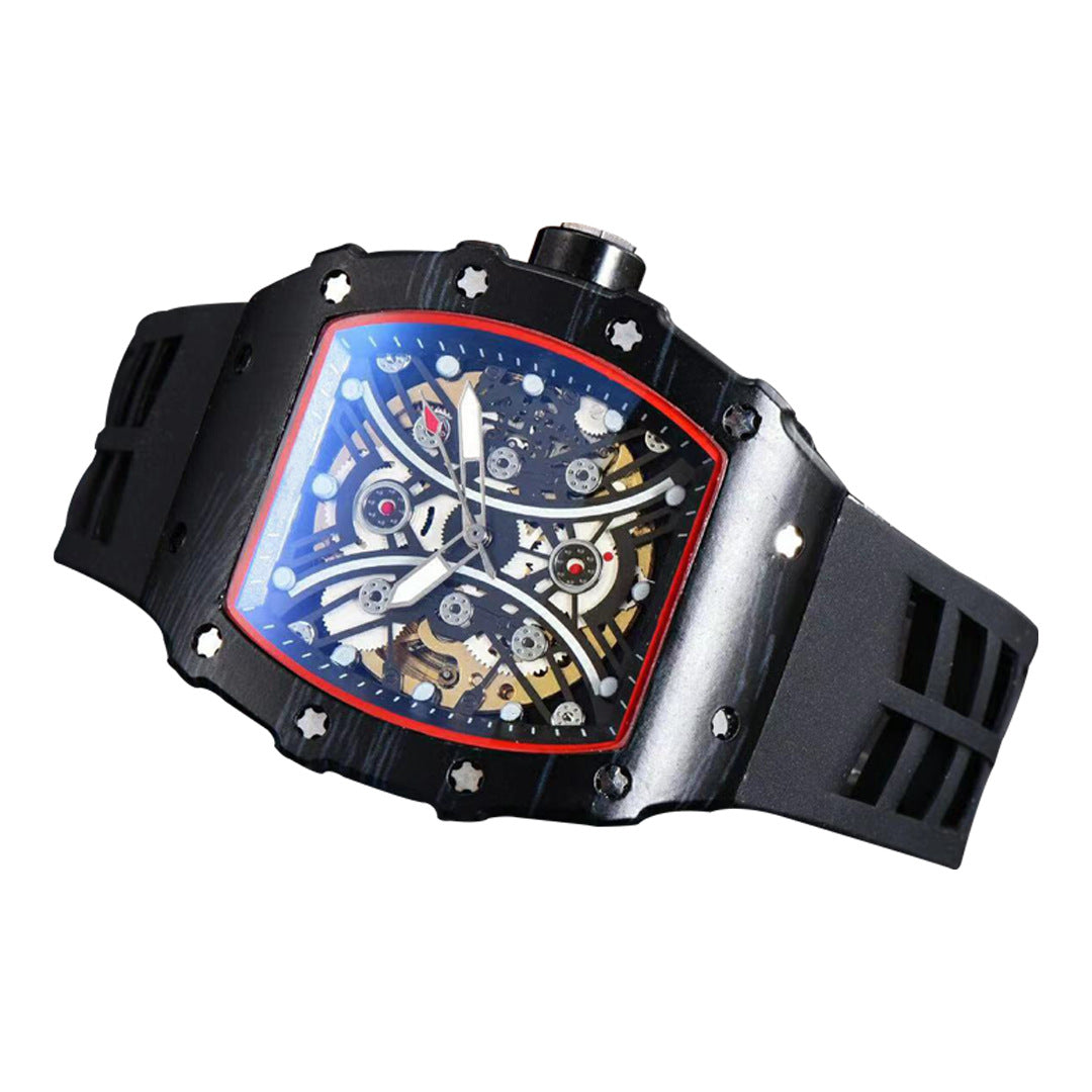 Richard Xiaoman Waist European And American Pointer Business Men Hollow Through Bottom Fully Automatic Mechanical Watches