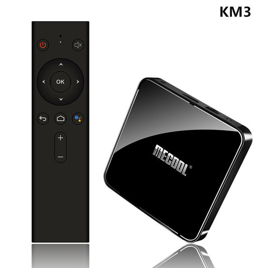 KM3 S905X2 Android 10.0 4GB/64GB HD Network Player STB 5GWIFI DDR4