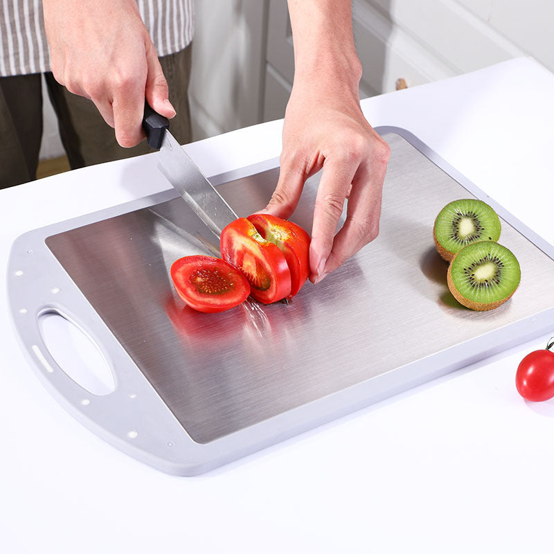 Explosions 304 Stainless Steel Cutting Board Plastic Thickened Cutting Board Kneading Chopping Board Chopping Board Kitchen Household