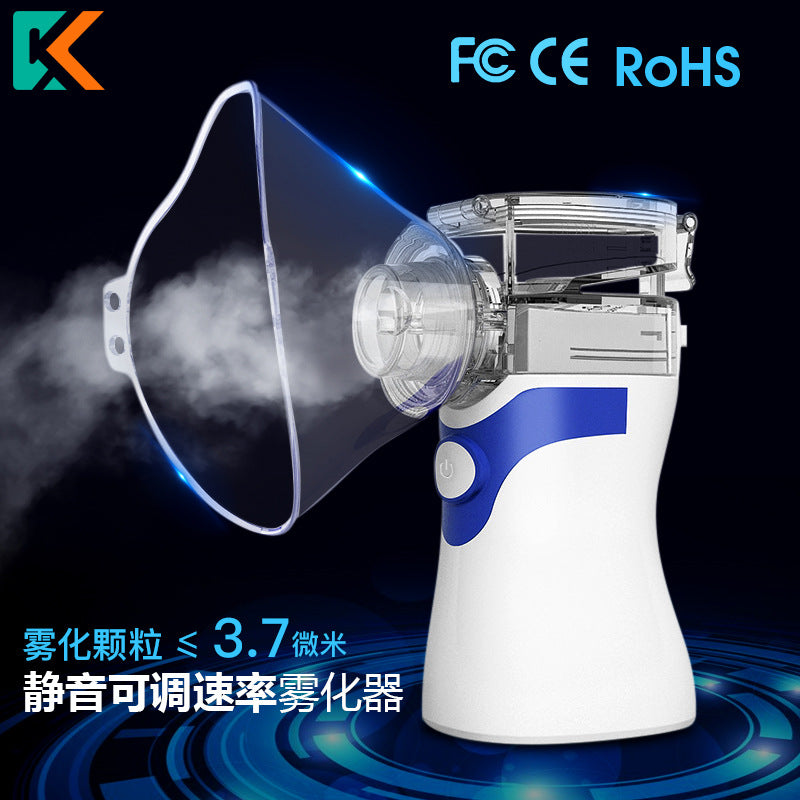 Wholesale Handheld Nebulizer Ultrasonic Portable Silent Nebulizer Small Adult Children Household Micro Mesh Nebulizer