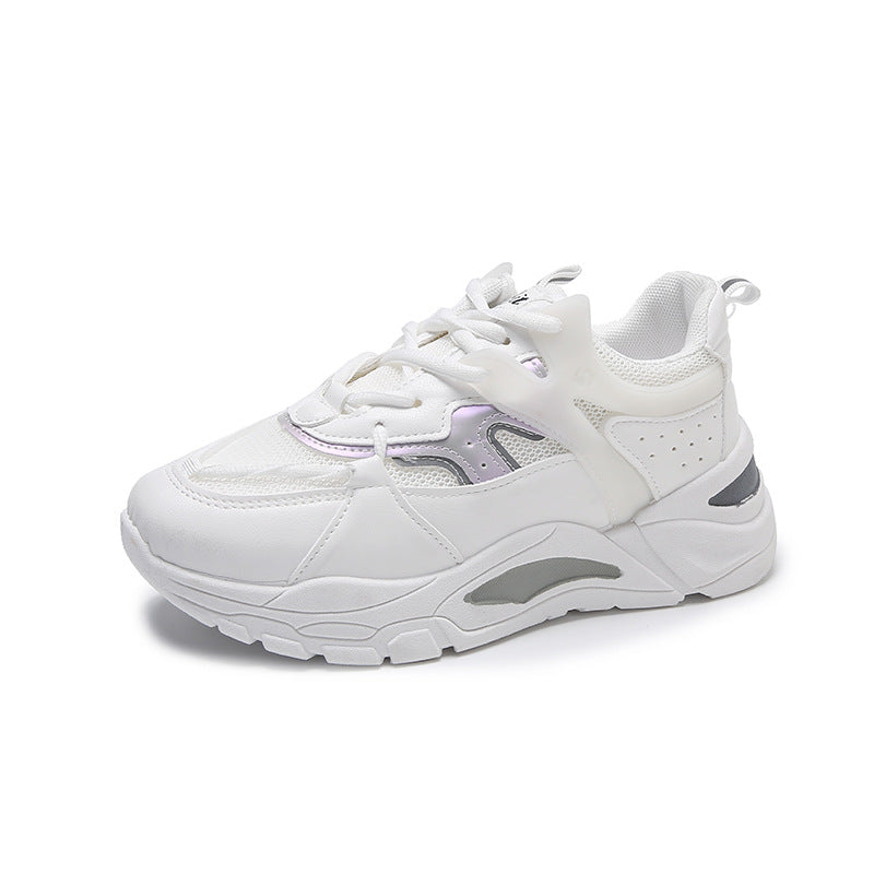 Dad&#039;s Shoes For Women 2023 Spring New White Shoes Women&#039;s Sports Shoes Women&#039;s INS Korean Version Students&#039; Taller Plus Size