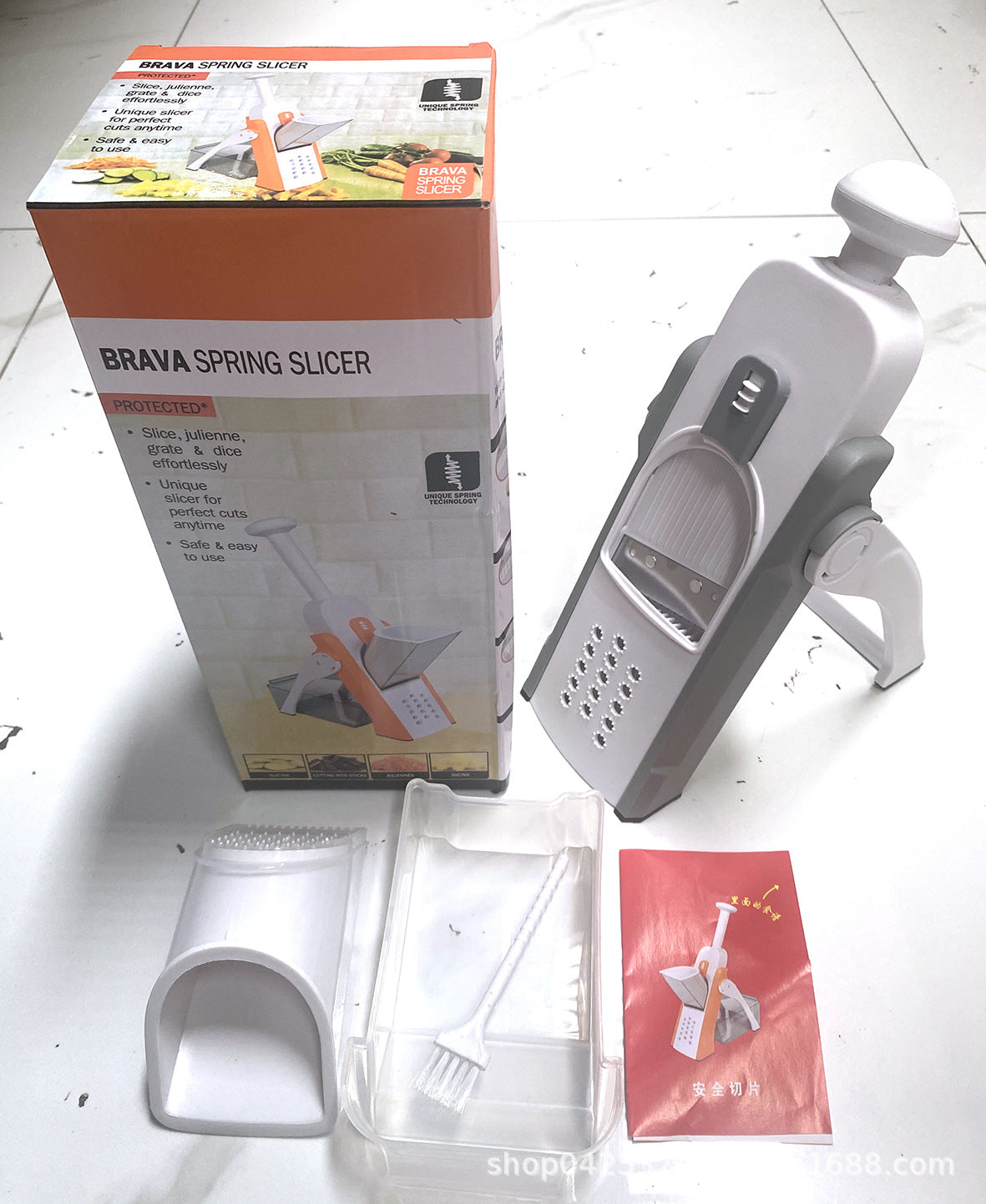 Cross-border Direct Selling Multi-functional Vegetable Cutter Hand Guard Potato Shredded Vegetable Cutter Shredded Grated Garlic Grated Ginger Vegetable Cutter