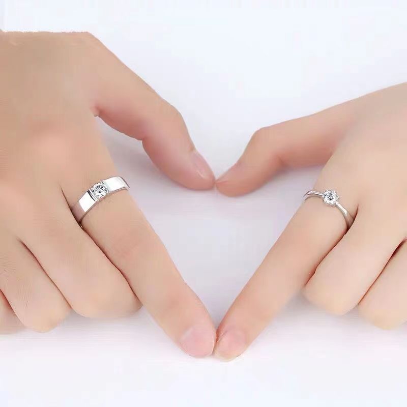 Opening Wedding Simulation Diamond Ring