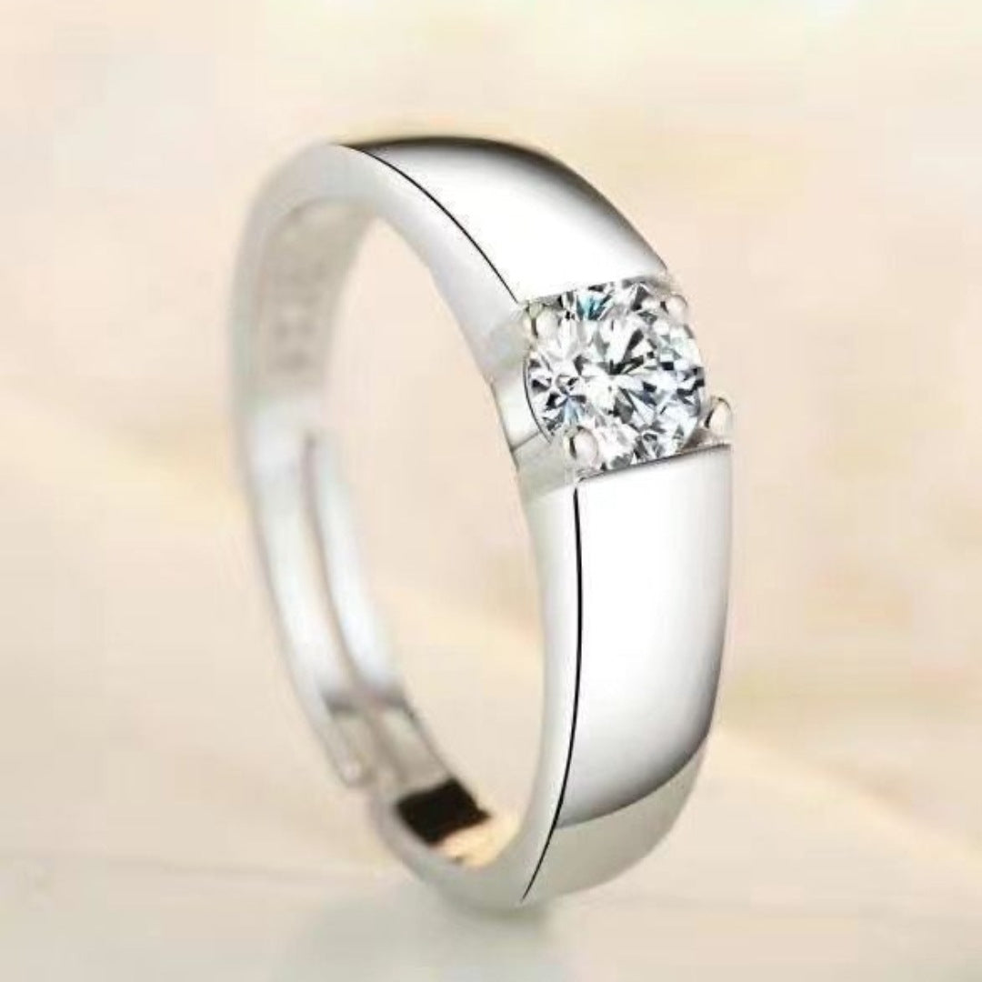 Opening Wedding Simulation Diamond Ring