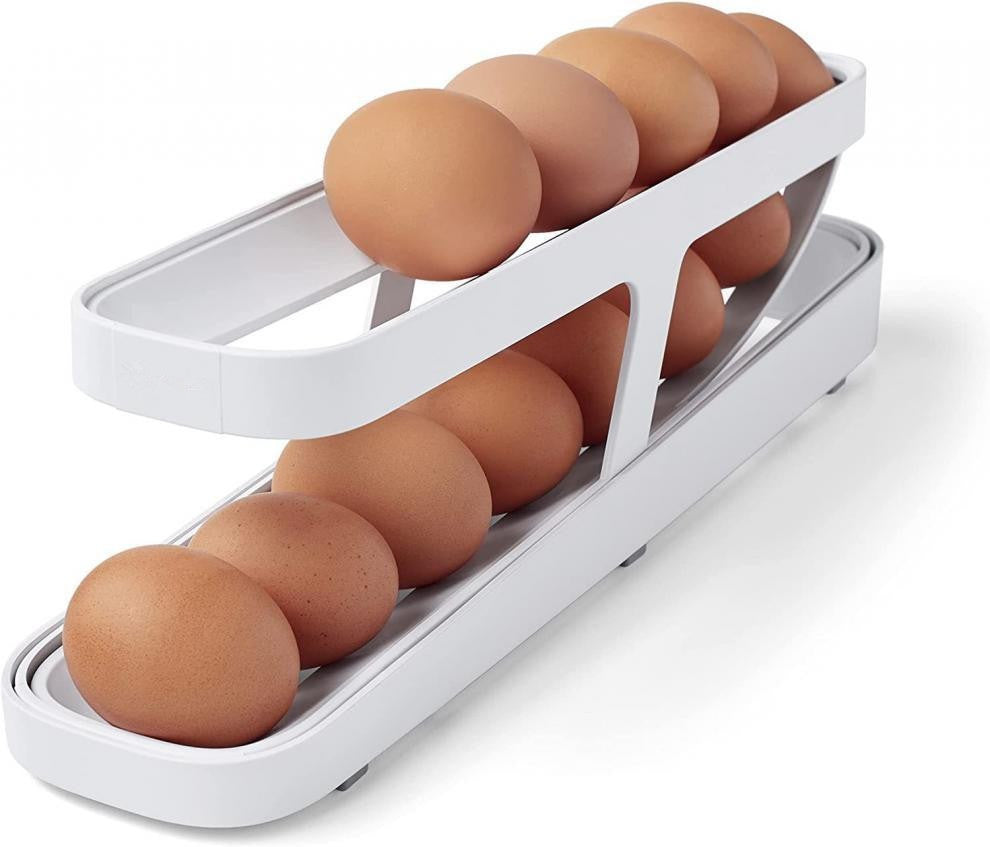 Refrigerator Egg Rolling Storage Rack Rolldown Egg Dispenser Egg Dispenser