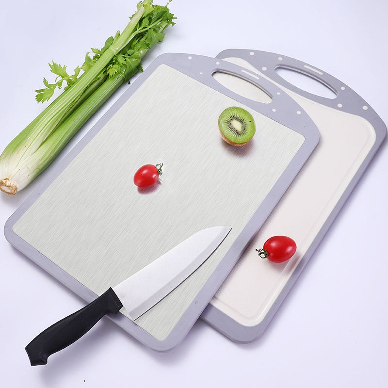 Explosions 304 Stainless Steel Cutting Board Plastic Thickened Cutting Board Kneading Chopping Board Chopping Board Kitchen Household