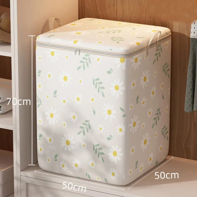 1PCS Clothes Storage Box Foldable Waterproof Storage Bag Large Capacity Fabric Storage Basket Toy Multi-purpose Home Storage Bag