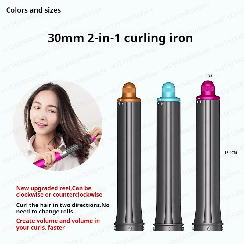 Hair Curler Nozzle For Dyson Airwrap HS01 HS05 Sencicimen X9 Hair Dryer Accessories Multi Hair Styler Hard Soft Smoothing Brush