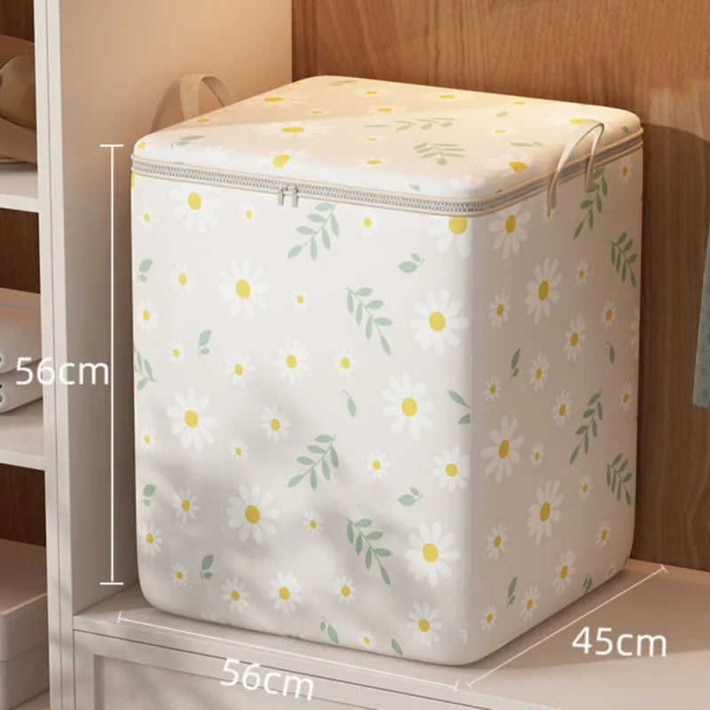 1PCS Clothes Storage Box Foldable Waterproof Storage Bag Large Capacity Fabric Storage Basket Toy Multi-purpose Home Storage Bag