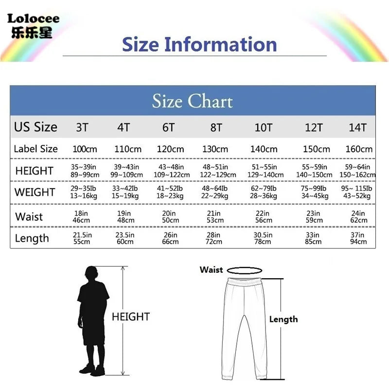 Boys Dab astronaut Joggers Sweatpants Kids Skinny Pants Gyms Workout Track pants Autumn Winter Male Cotton Sportswear Trousers