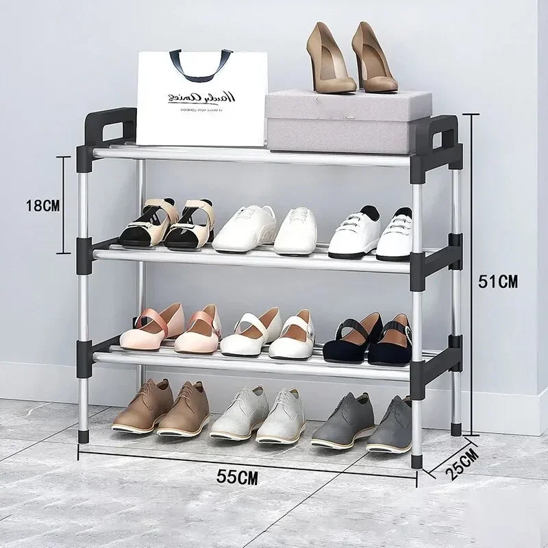 Shoerack Living Room Cabinets Shoemakers Space-saving Shoe Rack Entrance Hall Furniture Jeans Shoe-shelf Handbags Wallet Watch