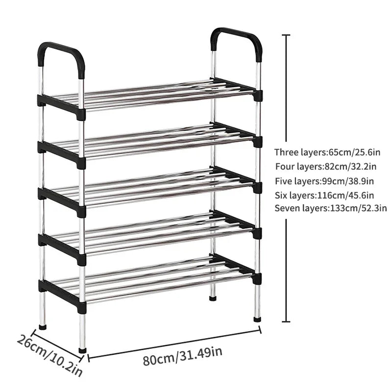 Shoerack Living Room Cabinets Shoemakers Space-saving Shoe Rack Entrance Hall Furniture Jeans Shoe-shelf Handbags Wallet Watch