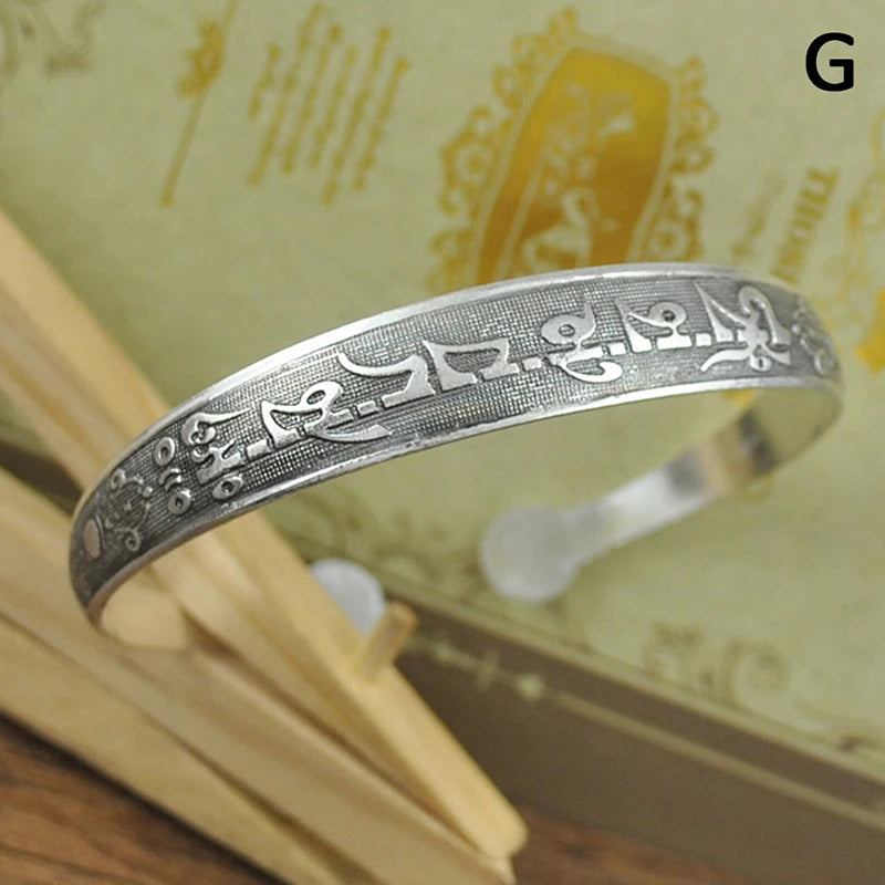 Plated Tibetan Turtle Shaped bangles Bracelet Women Cuff Bangle Antique Silver Adjustable Jewelry Gift Bracelets