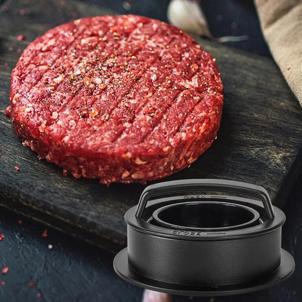 Hamburger Meat Press Maker Round Shape Non-Stick Stuffed Burger Patties Beef Grill Pie Press Mould Maker Kitchen Accessories