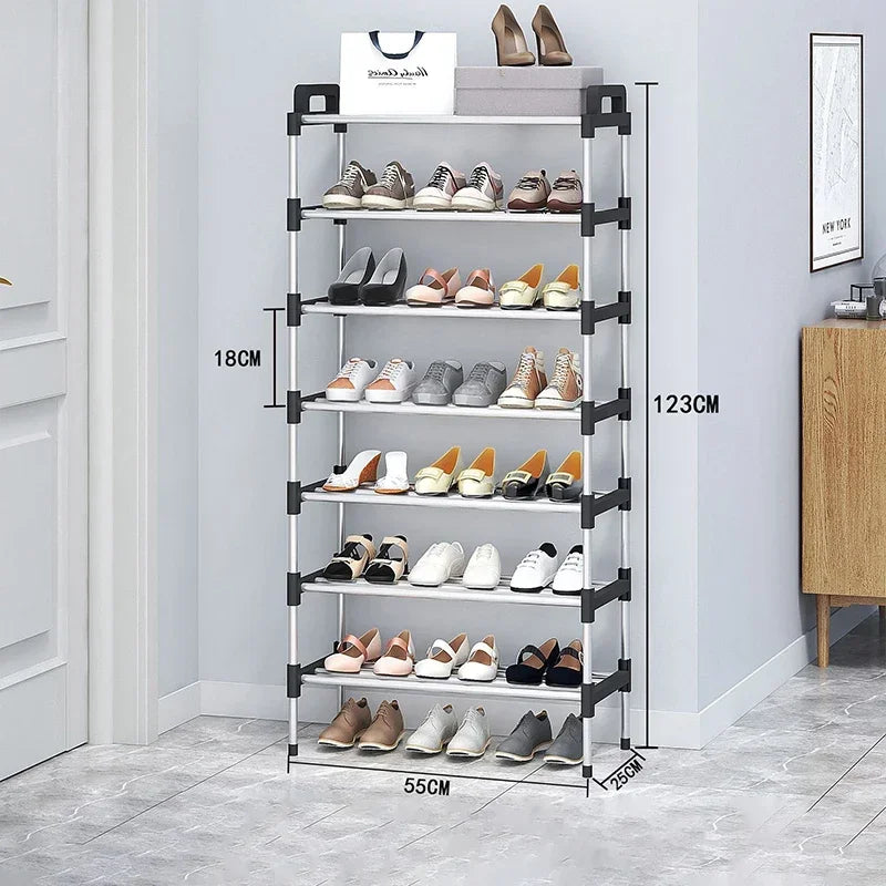 Shoerack Living Room Cabinets Shoemakers Space-saving Shoe Rack Entrance Hall Furniture Jeans Shoe-shelf Handbags Wallet Watch