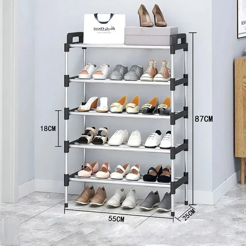 Shoerack Living Room Cabinets Shoemakers Space-saving Shoe Rack Entrance Hall Furniture Jeans Shoe-shelf Handbags Wallet Watch