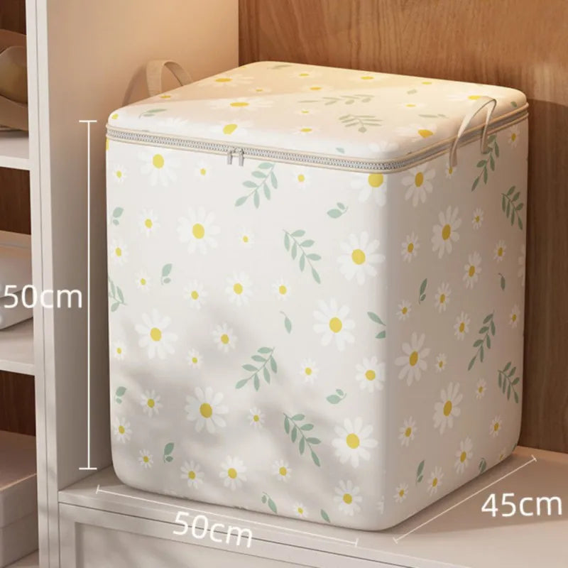 1PCS Clothes Storage Box Foldable Waterproof Storage Bag Large Capacity Fabric Storage Basket Toy Multi-purpose Home Storage Bag