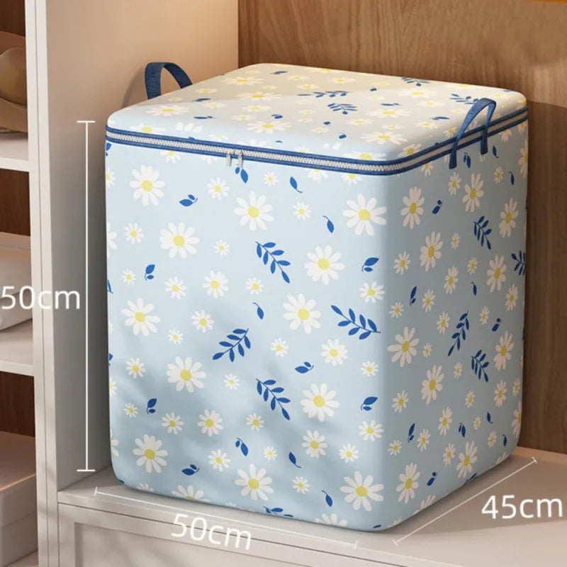 1PCS Clothes Storage Box Foldable Waterproof Storage Bag Large Capacity Fabric Storage Basket Toy Multi-purpose Home Storage Bag