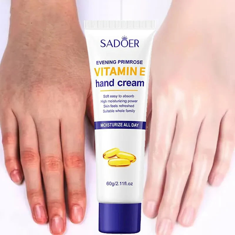 Vitamin E Hand Cream Moisturizing Anti Cracking Nourishing Anti-drying Wrinkle Removal Hand Skin Care Cracked Repair Cosmetics