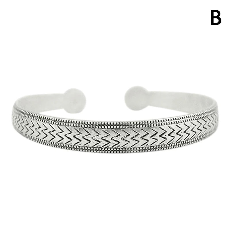 Plated Tibetan Turtle Shaped bangles Bracelet Women Cuff Bangle Antique Silver Adjustable Jewelry Gift Bracelets