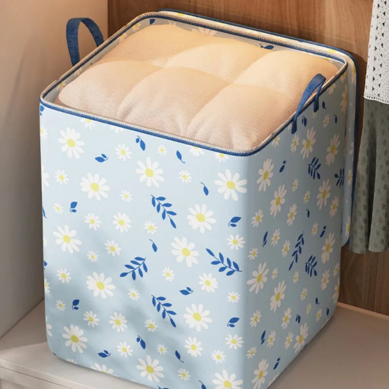 1PCS Clothes Storage Box Foldable Waterproof Storage Bag Large Capacity Fabric Storage Basket Toy Multi-purpose Home Storage Bag