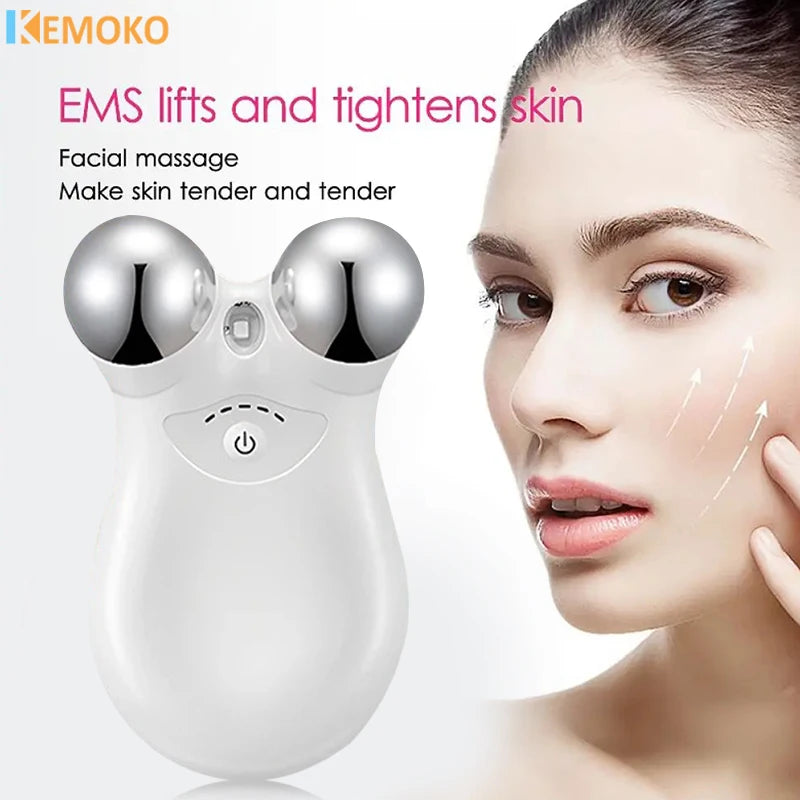 New microcurrent Massager face lift skin care tool Skin Tightening lifting facial wrinkle remover toning Beauty Massage Facial