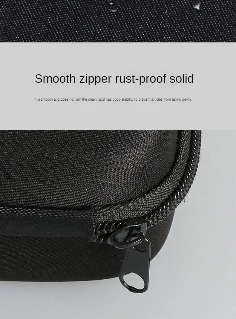 Multi-Size EVA Hard Storage Box Travel Zipper Bag Shockproof Outdoor Tools Bag for Earphone Storage Case Accessories Makeup Bags