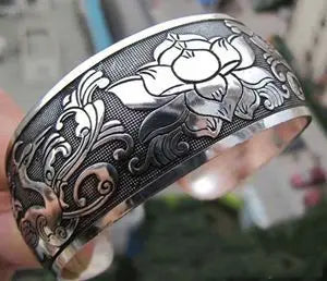 Plated Tibetan Turtle Shaped bangles Bracelet Women Cuff Bangle Antique Silver Adjustable Jewelry Gift Bracelets