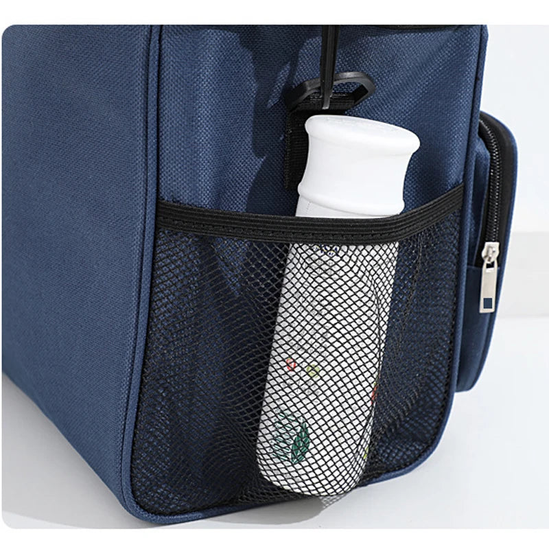 Oxford Cloth Thickened Bento Bag Large Capacity Portable Insulation Bag Outdoor Picnic Bag Student Lunch Bag