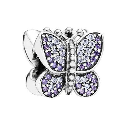 925 Sterling Silver Flower Flower Fairy Butterfly Daisy Pendant Charm bead Fit Original Pendant Bracelet DIY Jewelry For Women