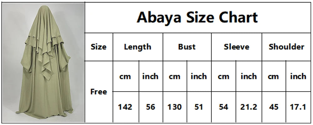 Abaya Khimar Set 2 Piece Jazz Crepe Balloon Sleeve Muslim Dress Women Dubai Luxury Wholesale Prayer Jilbab Islamic Clothing